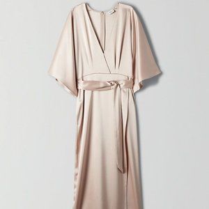BABATON Stanley Midi Satin Dress